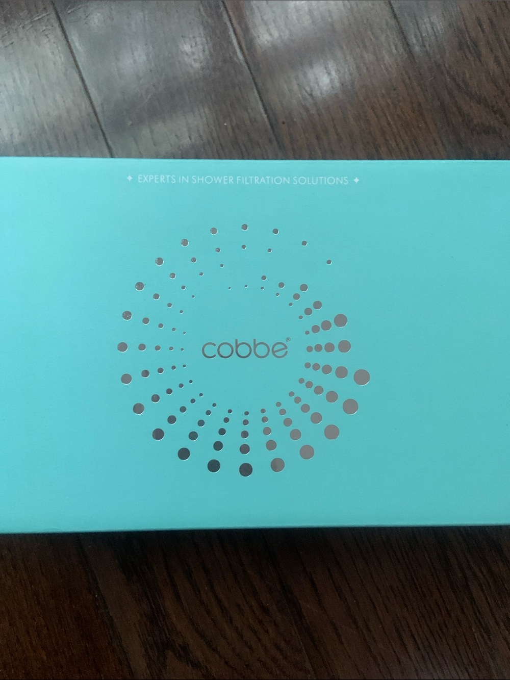 Cobbe Turquoise Shower Filtration System - Skin-Friendly Water Solution
